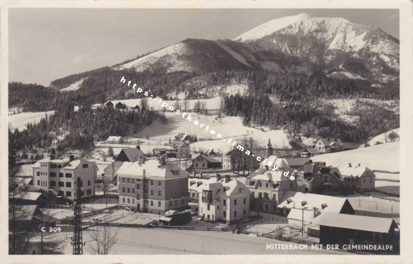 Mitterbach Gemeindealpe 1940